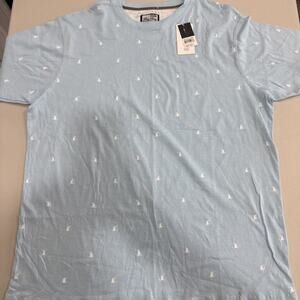 Men Ping Pong Pro T-Shirt Blue Sz XL